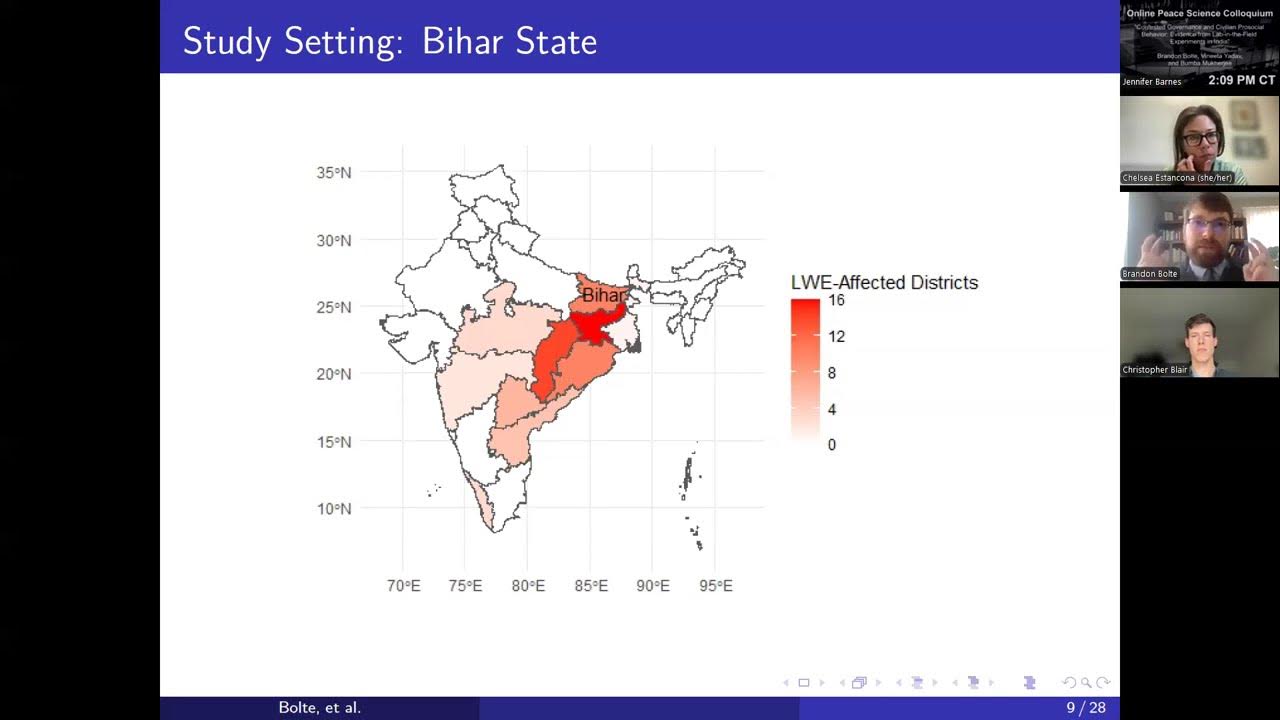 PSS_OPSC's tweet card. Bolte et al: "Contested Governance and Civilian Prosocial Behavior"
