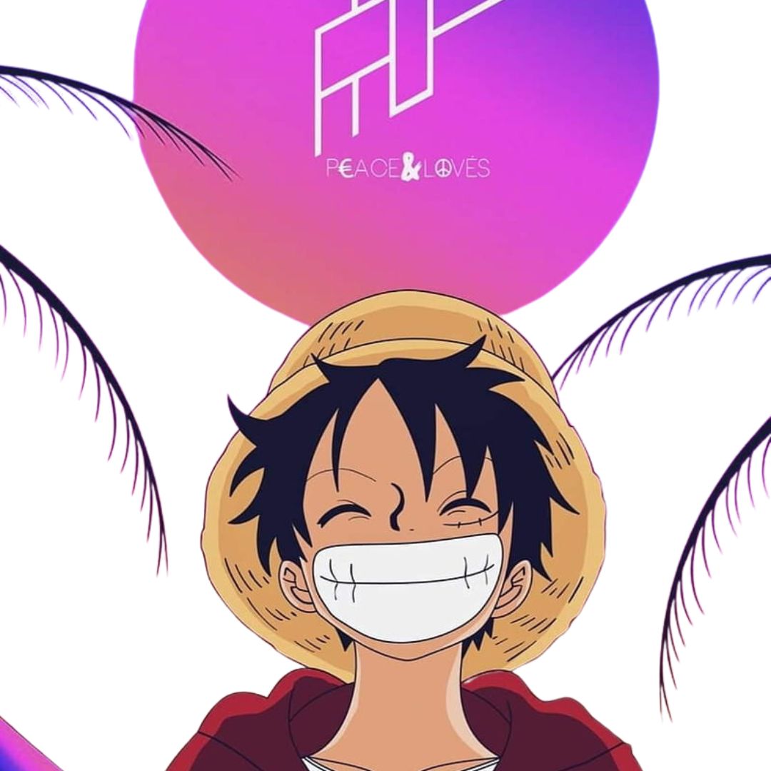 geekmonkeydotin's tweet card. Luffy and his crew sailing on the Going Merry, their ship. They are on their way to the Baratie, a floating restaurant, in search of a cook