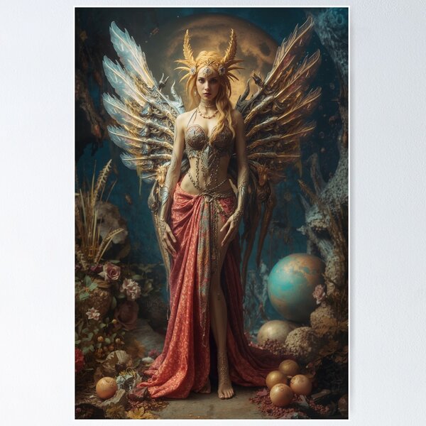 FLSQLGeek's tweet card. Buy "Celestial Harpy" by YumiLife as a Poster.