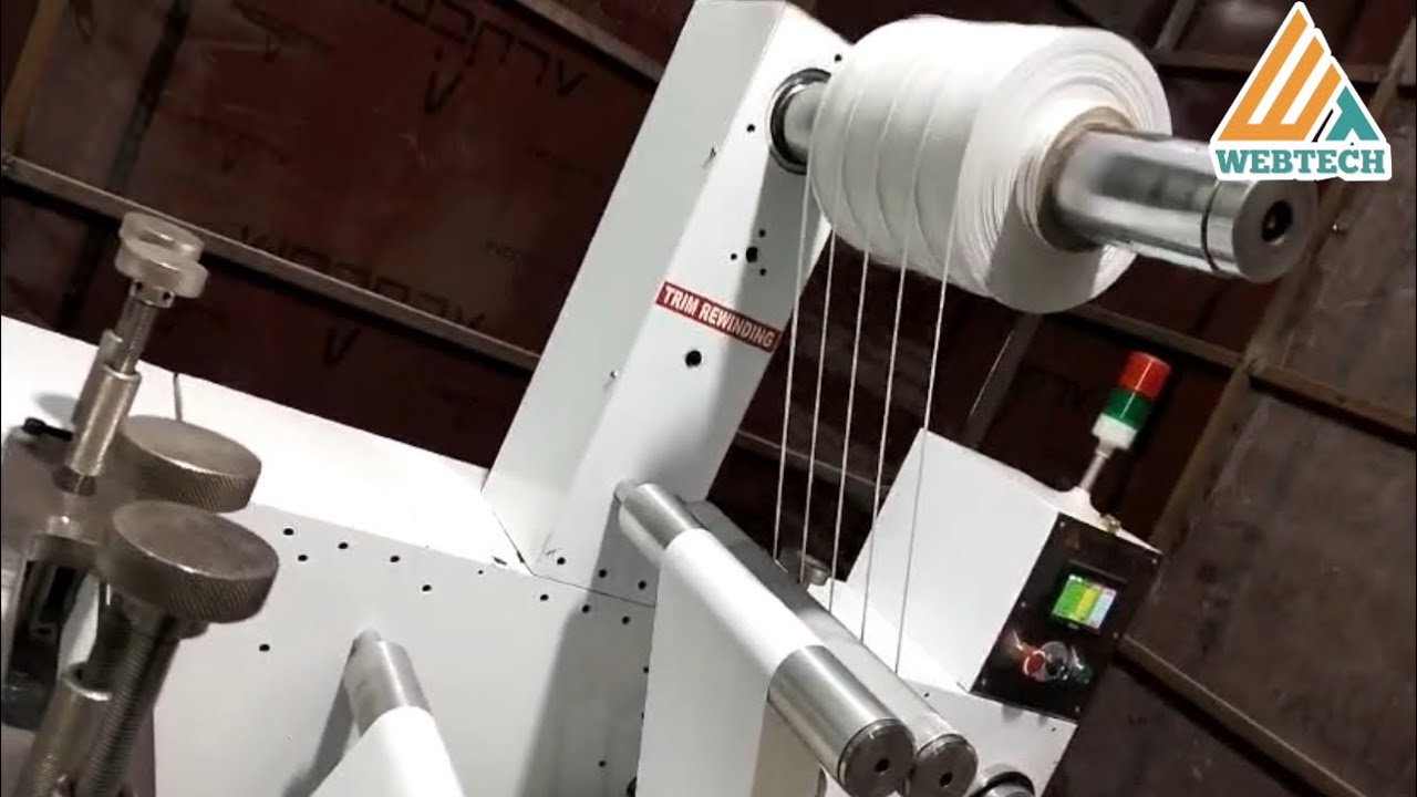 Webtech_group's tweet card. Rotary Gun #Label #Die Cutting #Machine with 2 Die Cut Stations |...