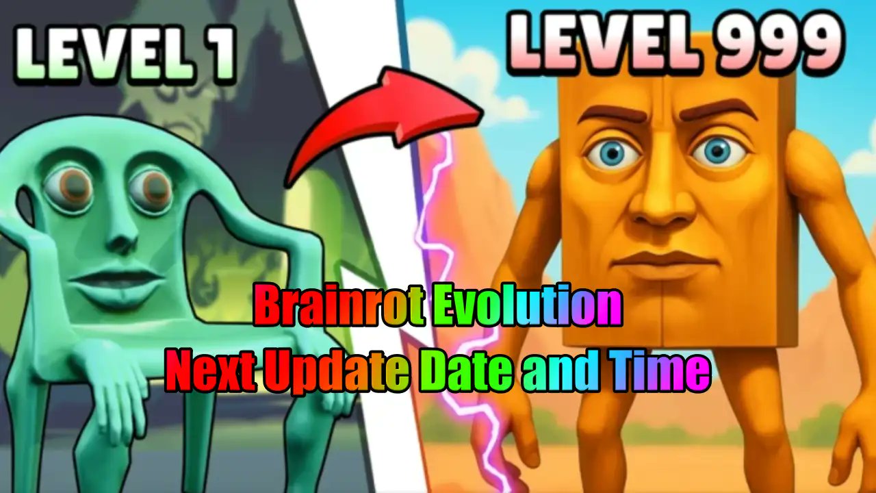 anishk93's tweet card. Get the official Brainrot Evolution next update release date, countdown timer, new features, Blinkets, brainrots, and Admin Abuse event details.
