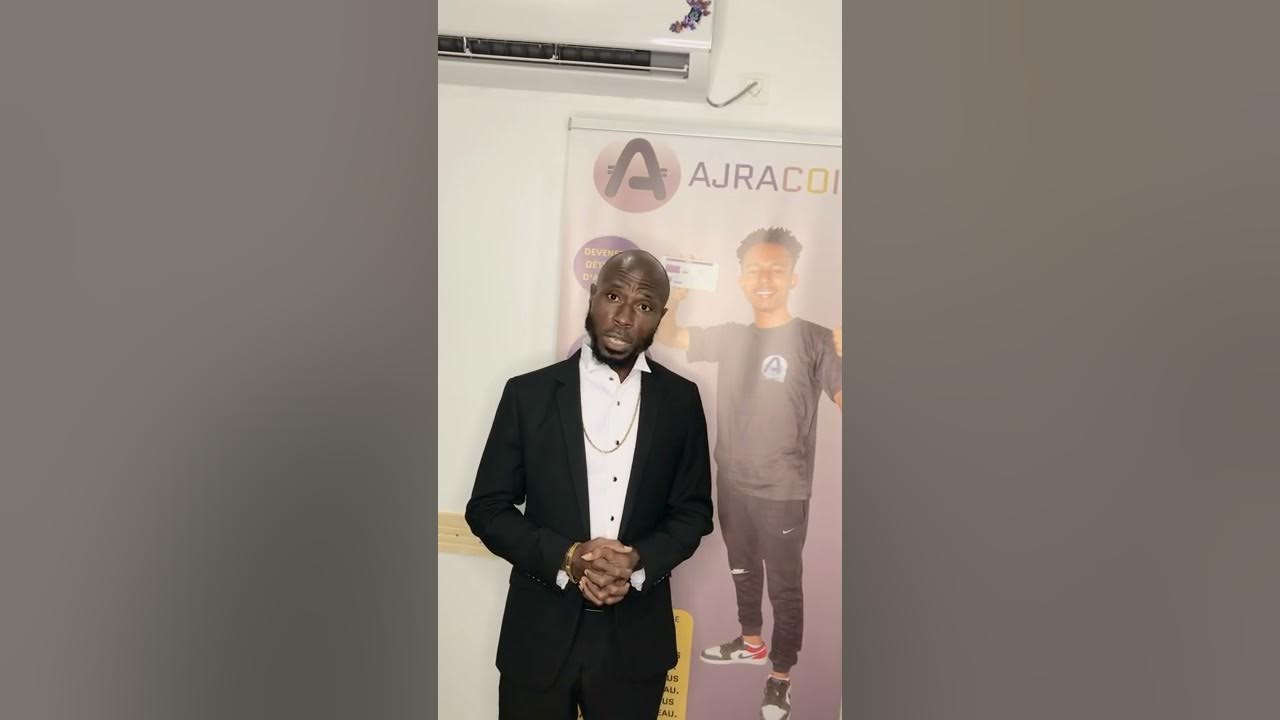 ajra_coin's tweet card. AJRACOIN CEO