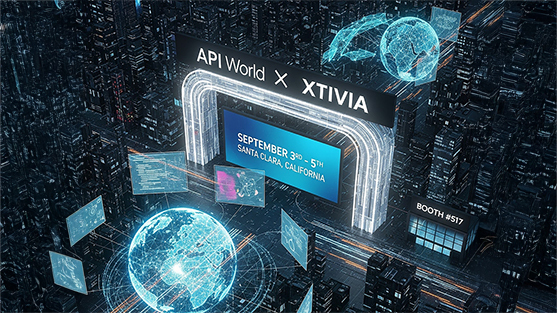 XTIVIA's tweet card. Join us at API world at booth #517 and let us show you how our expertise can empower you to be a leader in API integration.