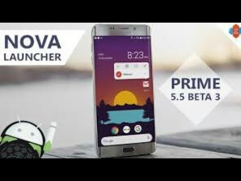 AndroidBrazz's tweet card. Nova Launcher Prime 5.5 final- mediafire