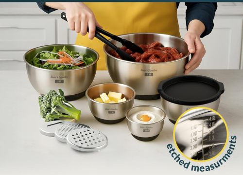 EconomicalChef's tweet card. So, if you are looking for the perfect trinity of lightweight, & easy cleaning mixing bowl, you have great options of the stainless steel mixing bowls here