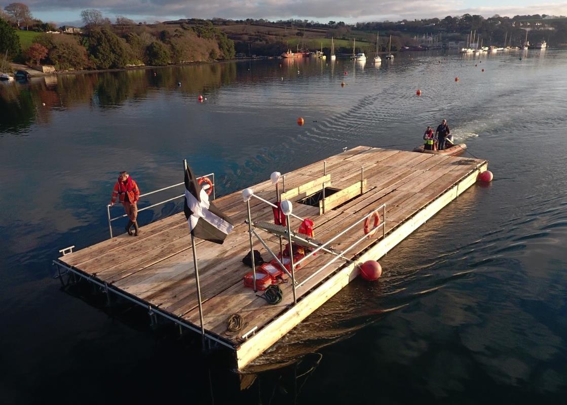 WorkFloat's tweet card. WorkFloat, a folding work platform that won the Spirit of Innovation Award at Seawork 2019, is planning an impressive presence for this year's show.