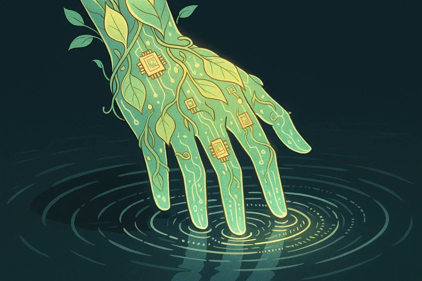 DailyNeuron_'s tweet card. Biological engineering is fusing living cells with machines to solve global challenges, with AI now decoding nature's complexity for breakthrough innovations.