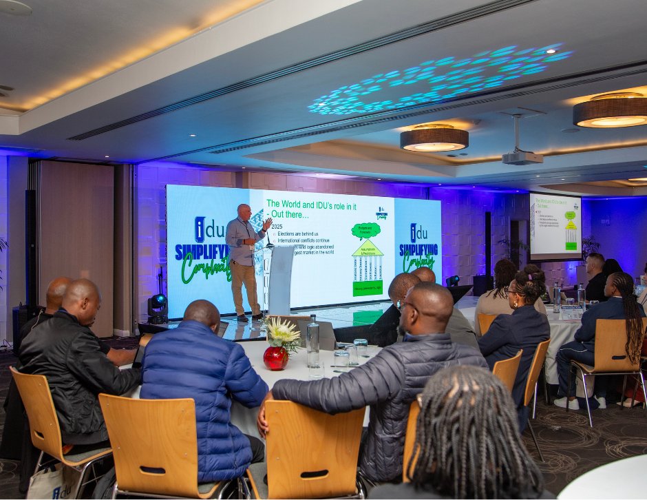 iduSoftware's tweet card. From the 21st to the 23rd of May, over 100 delegates representing more than 38 organisations – both from within South Africa and abroad – gathered at the stunning President Hotel in Bantry Bay, Cape...