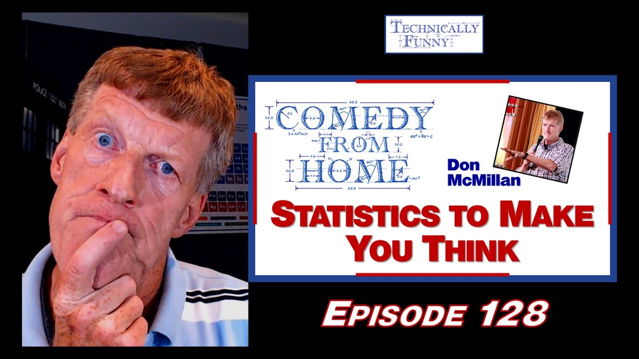 EngineersHumor's tweet card. Statistics to Make You Think - Comedy from Home (E128)