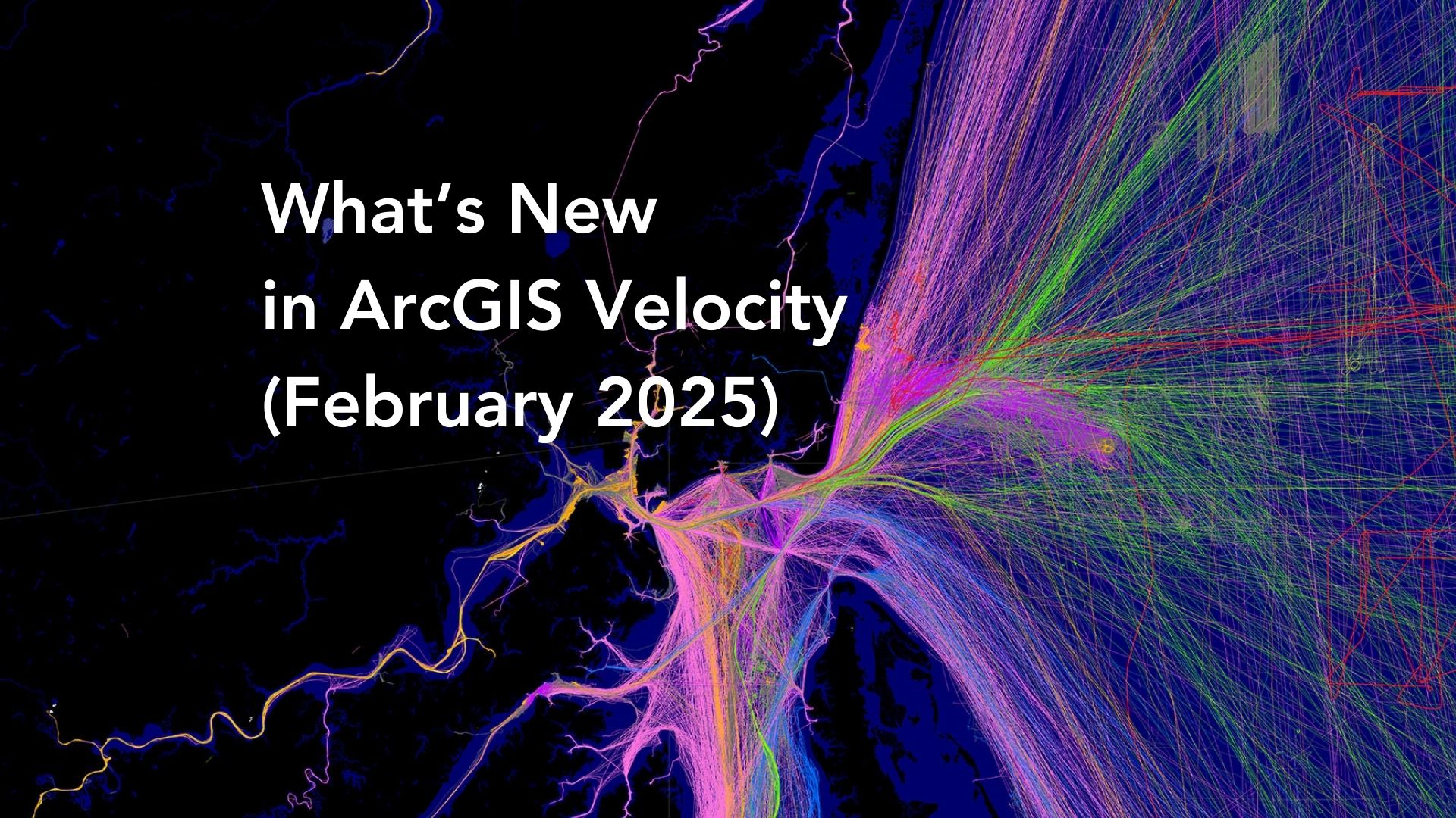 ArcGISOnline's tweet card. The February 2025 release delivers access more feed types, output types, and analysis tools. Read this article to learn more about what's new.
