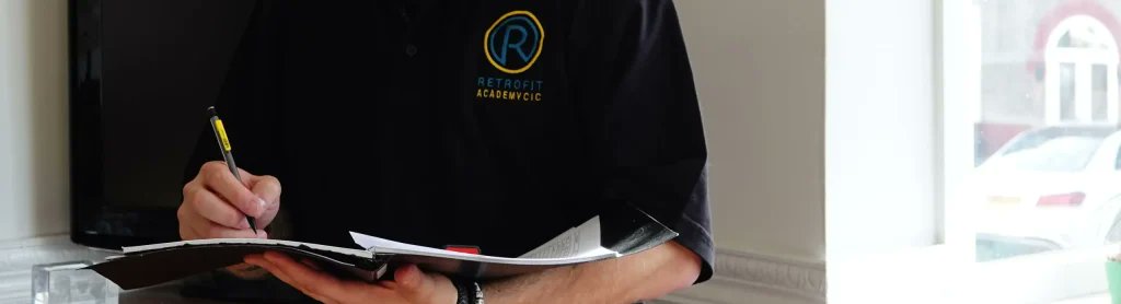 retrofitacademy's tweet card. Want a green career with impact? Train as a Domestic Energy Assessor and start your journey into retrofit with our upcoming Level 3 DEA course.