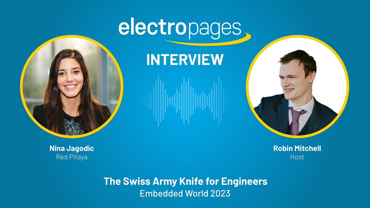 electropages's tweet card. Red Pitaya at Embedded World 2023: The Swiss Army Knife for Engineers