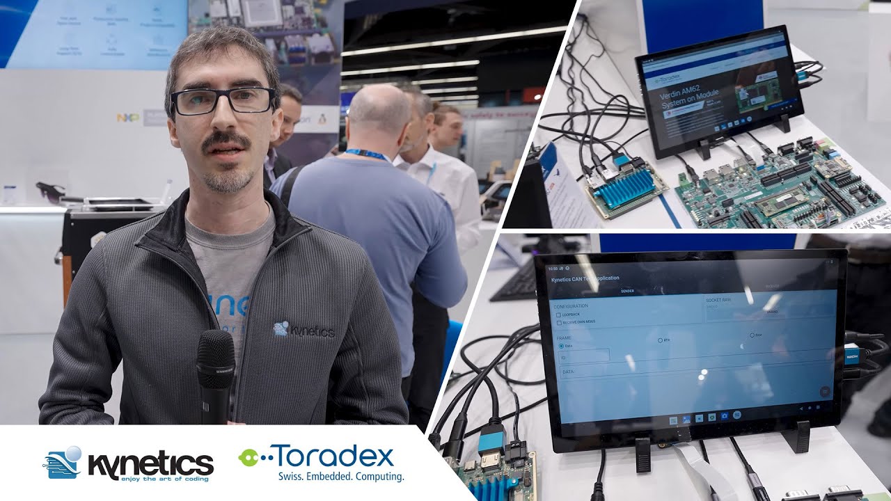 Toradex's tweet card. Android Evaluation BSPs from Kynetics on NXP SoC-based SoMs from...