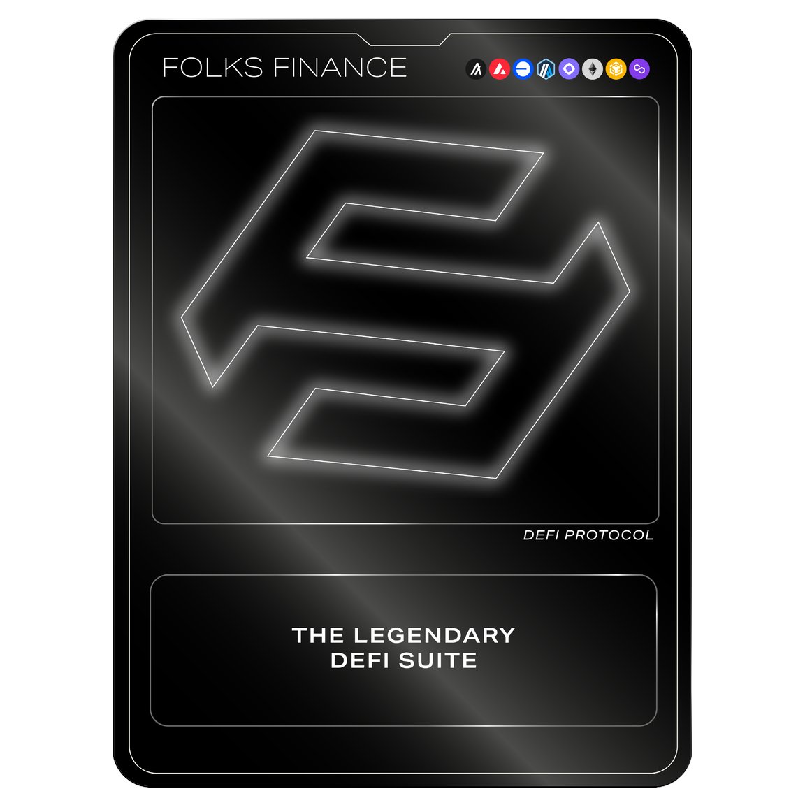 Donkey_DAO's tweet card. Black Card on Algorand is the highest tier of the Folks Founders Pass, the most exclusive NFT of the collection for the earliest, most aligned member…