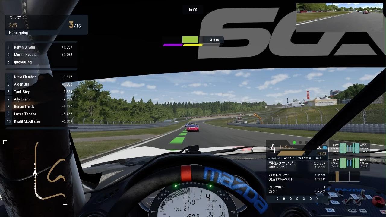 gite560hg's tweet card. Project Motor Racing @ロードスターでレース