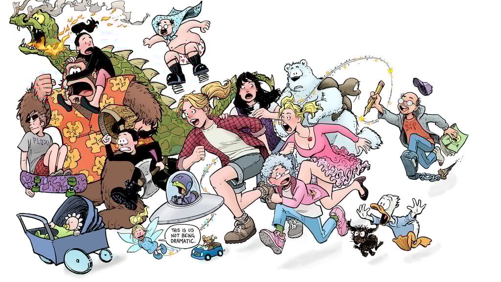 yappydogpez's tweet card. Check out The REALLY Complete Paradise Too by Terry Moore on BackerKit!