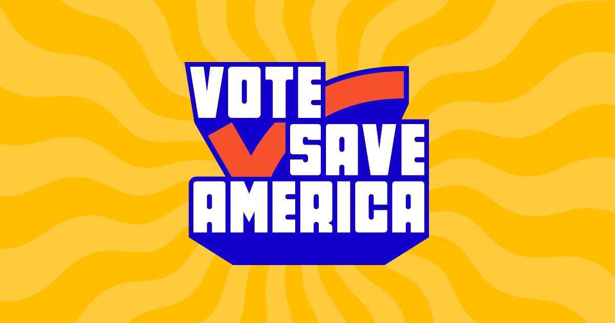 jonfavs's tweet card. Vote Save America is the one-stop shop for everything you need to get informed, get involved, and get out the vote in the most important election of our lifetime.