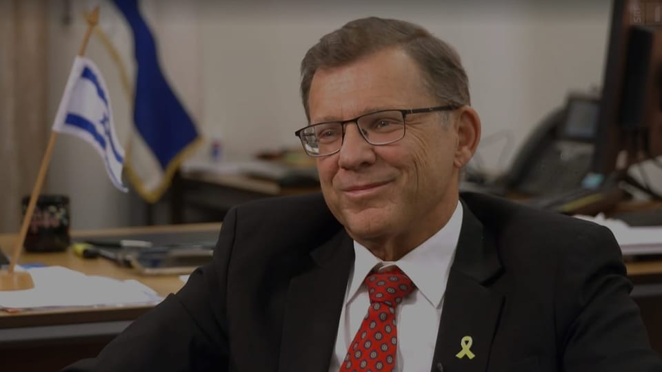 matthiasebneter's tweet card. Israels Botschafter lässt durchblicken: Eine Anerkennung von Palästina durch die Schweiz hätte spürbare Folgen.