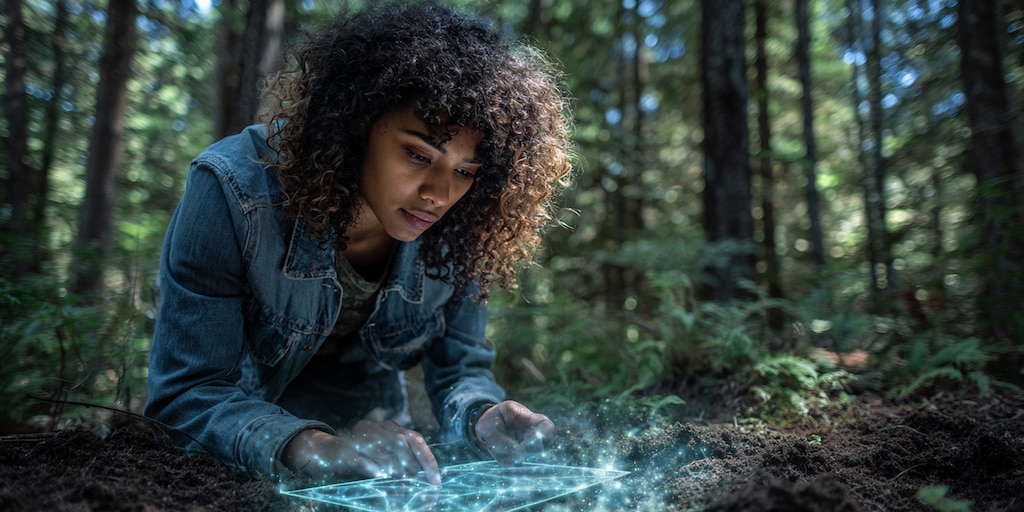 learnhackai's tweet card. El procesamiento automatizado de imágenes aéreas permitió encontrar figuras ocultas que pasaron inadvertidas durante décadas por el ojo humano