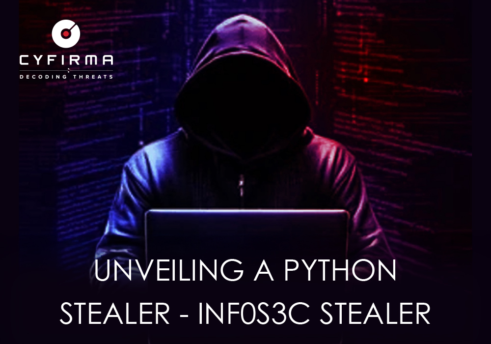 TweetThreatNews's tweet card. Cyfirma’s analysis describes Inf0s3c Stealer, a PyInstaller-packed, UPX-compressed Python-based grabber that collects system details, user data (including Discord and Telegram tokens, wallets,...