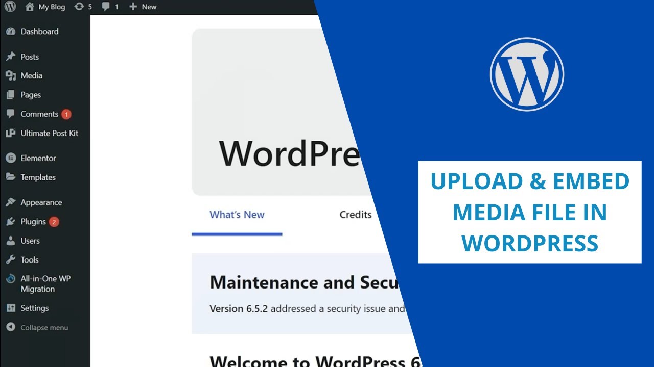 CodeBeyonDegree's tweet card. How To Upload and Embed Media File In WordPress | WordPress Media...