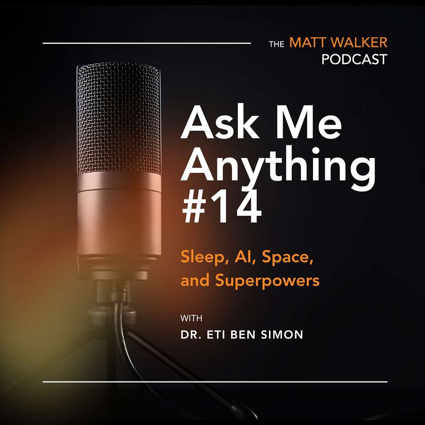 sleepdiplomat's tweet card. Ask Me Anything Part 14: Sleep, AI, Space, and Superpowers - The Matt...