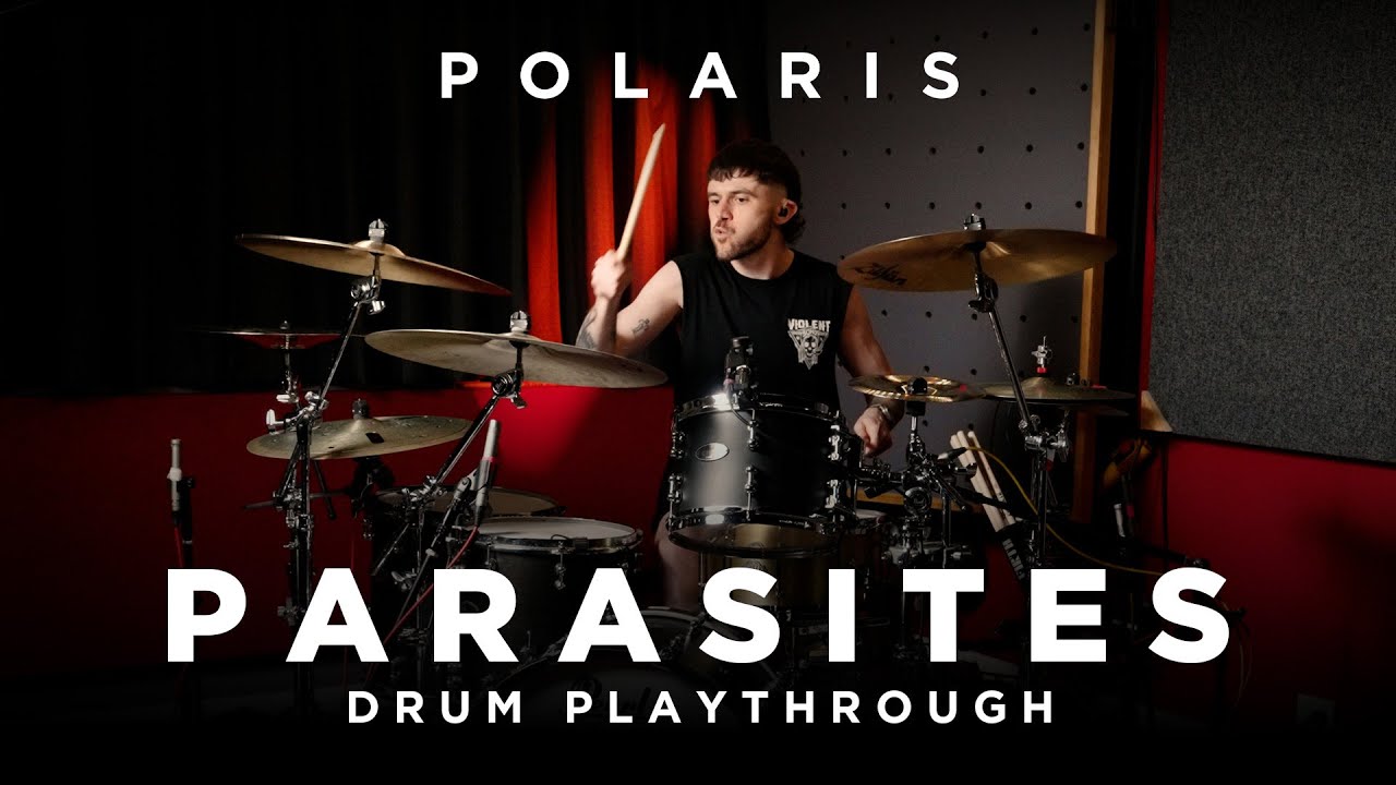 PolarisAus's tweet card. POLARIS - Parasites [Drum Playthrough] - Daniel Furnari