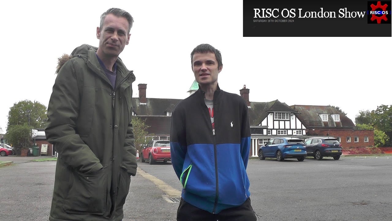 RISCOSitory's tweet card. RISC OS London Show 2024