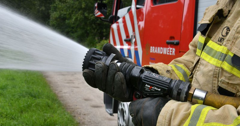 Grote brand bij agrarisch bedrijf in Ter Apel