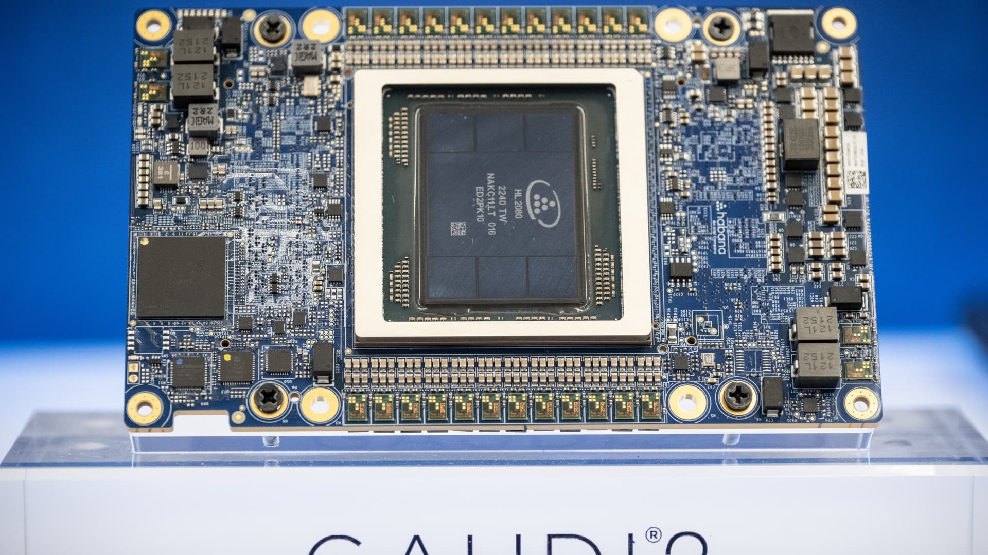 techdesign_com's tweet card. Intel announced new details about PC, server, and AI chips on Thursday, including Gaudi3, an AI chip for generative AI software that will compete with Nvidia.