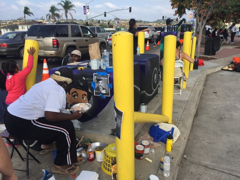 voiceofsandiego's tweet card. A community group in southeastern San Diego learns a lesson about city bureaucracy. Plus: Chargers stadium stuff, ironies galore and Moby.