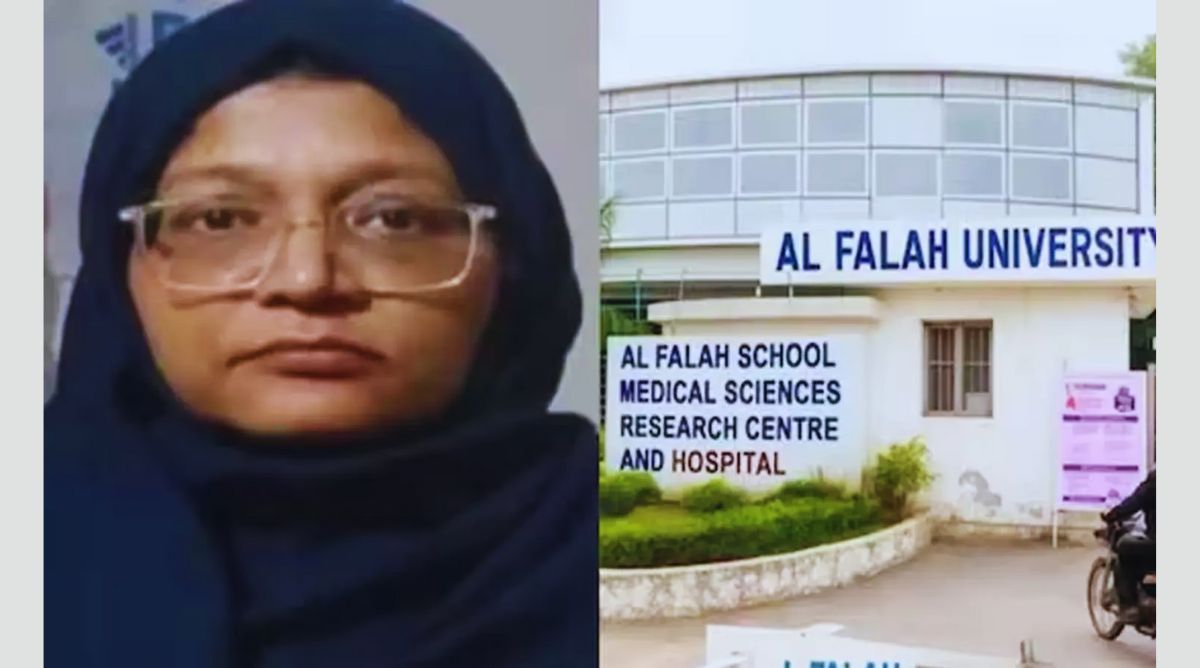 HindiKhabar's tweet card. Delhi Blast : दिल्ली ब्लास्ट केस में नेशनल इन्वेस्टीगेशन एजेंसी (NIA) ने आतंकी डॉक्टर शाहीन की अलमारी से बड़े राज खोल दिए हैं। NIA ने 18.50..