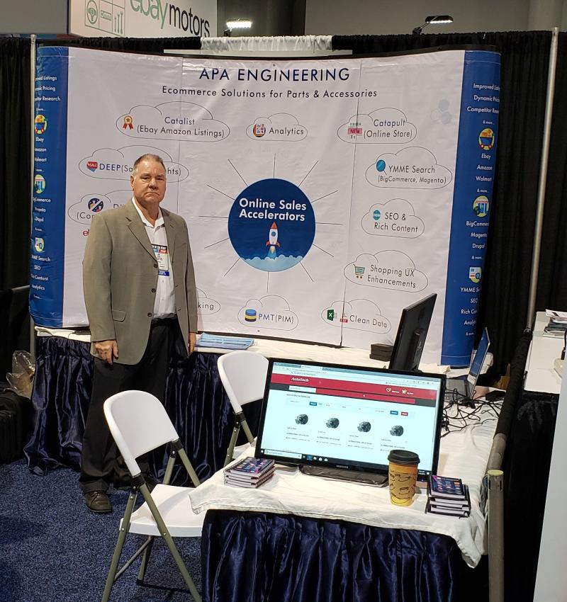 APAEngineering's tweet card. Check out our booth in #semashow (32226) as well.