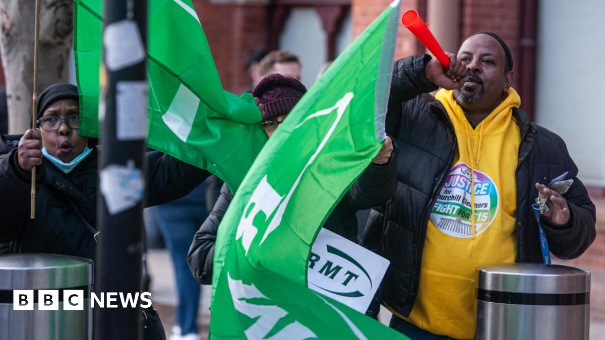 BBCRealityCheck's tweet card. There have been different claims made about how much rail workers get paid.