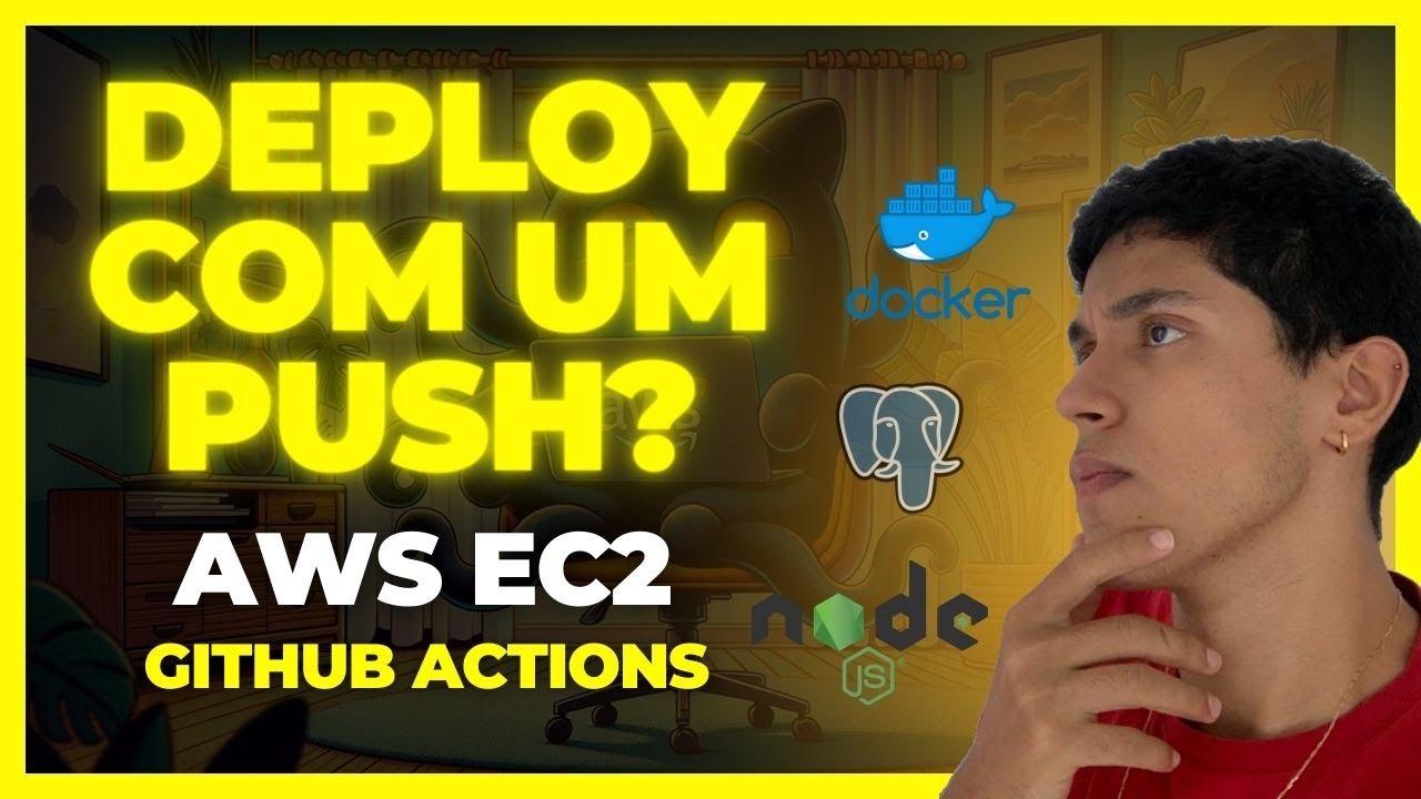 acmachado_14's tweet card. Domine o Deploy Automatizado: Deploy para AWS de uma API node.js...