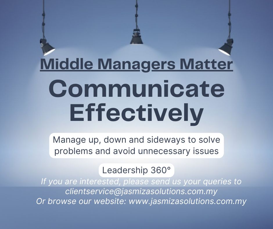 jasmizasolution's tweet card. Middle Managers Matter +++++ This is what Bard said when prompted about middle managers communication skill: Communication skills are essential for middle managers because they are responsible for...