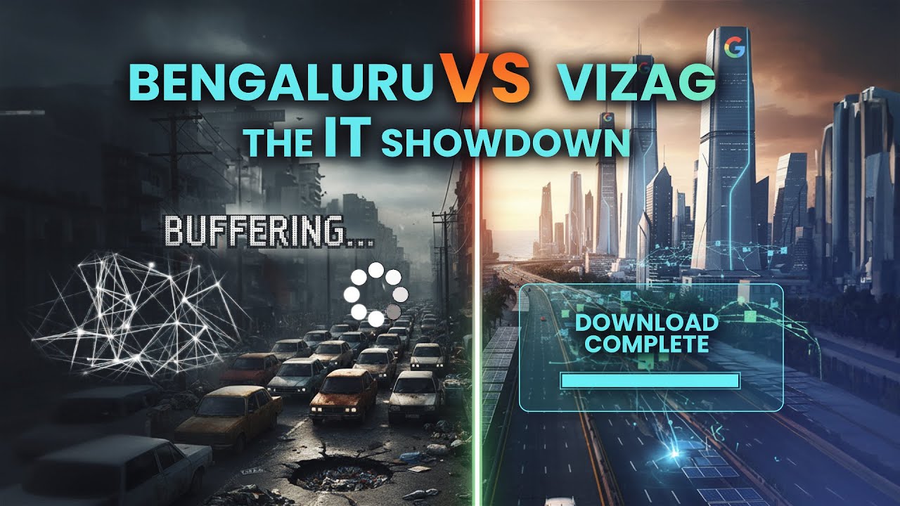 studybizzscheme's tweet card. LIVE : Has Bengaluru Lost Its IT Crown? | Google’s Big Move To Vizag...