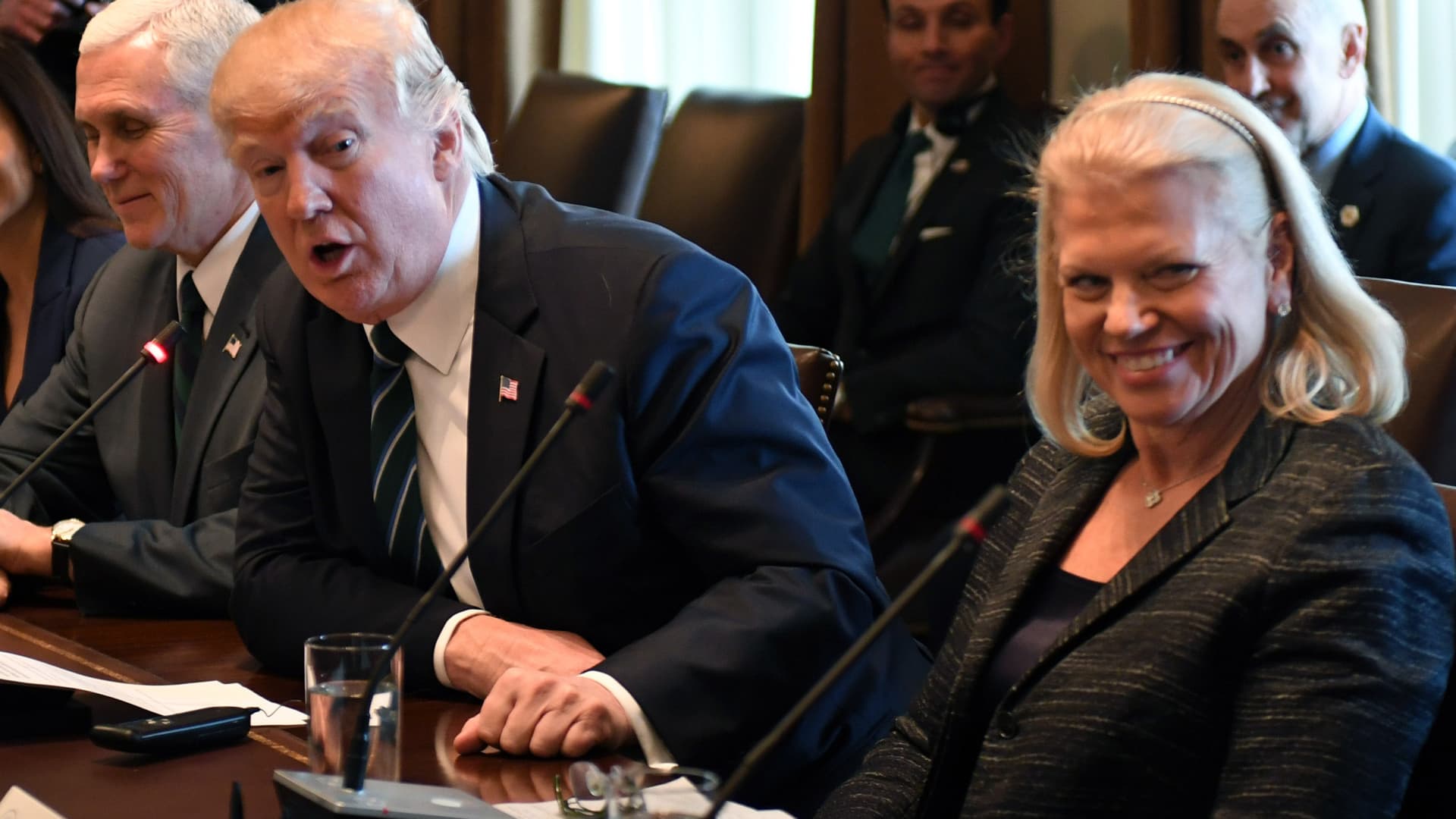 mr_nmon's tweet card. IBM is partnering with the White House to make a vast amount of supercomputing power available to help researchers stop the spreading coronavirus pandemic, according to the Trump administration.