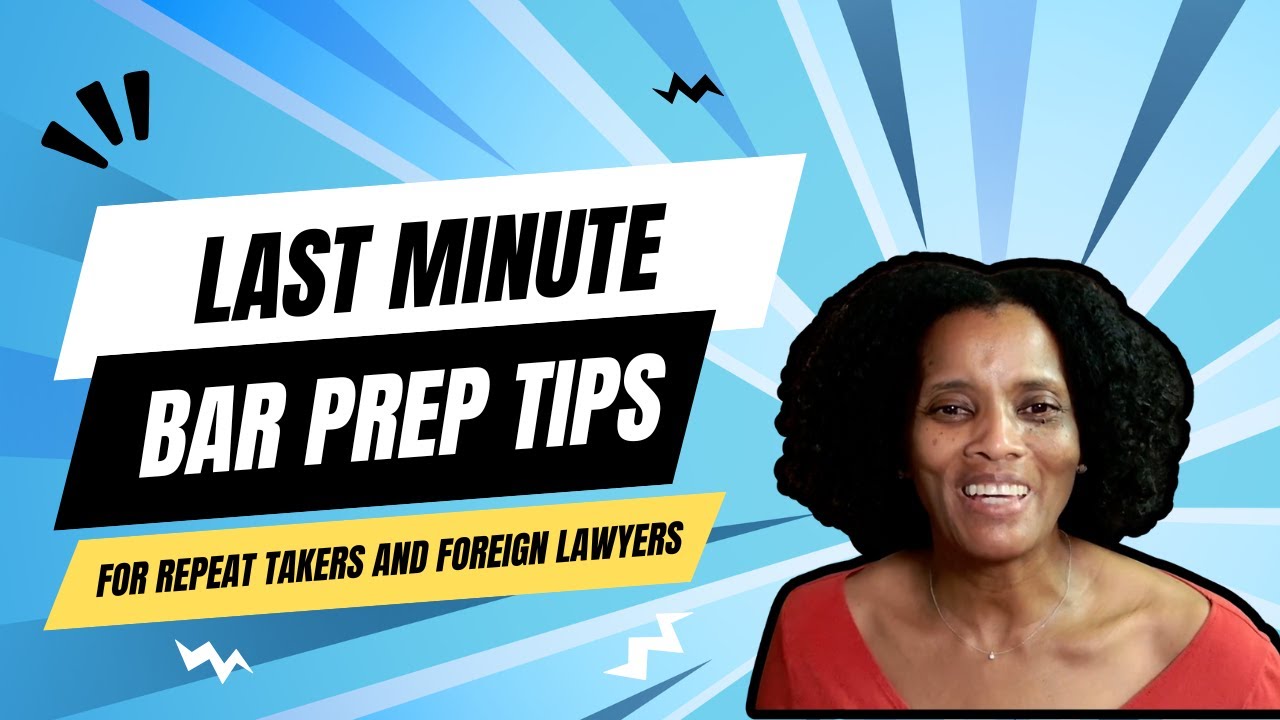 takeonbarexam's tweet card. Last Minute Bar Exam Prep: Insider Tips for Repeat Takers and...