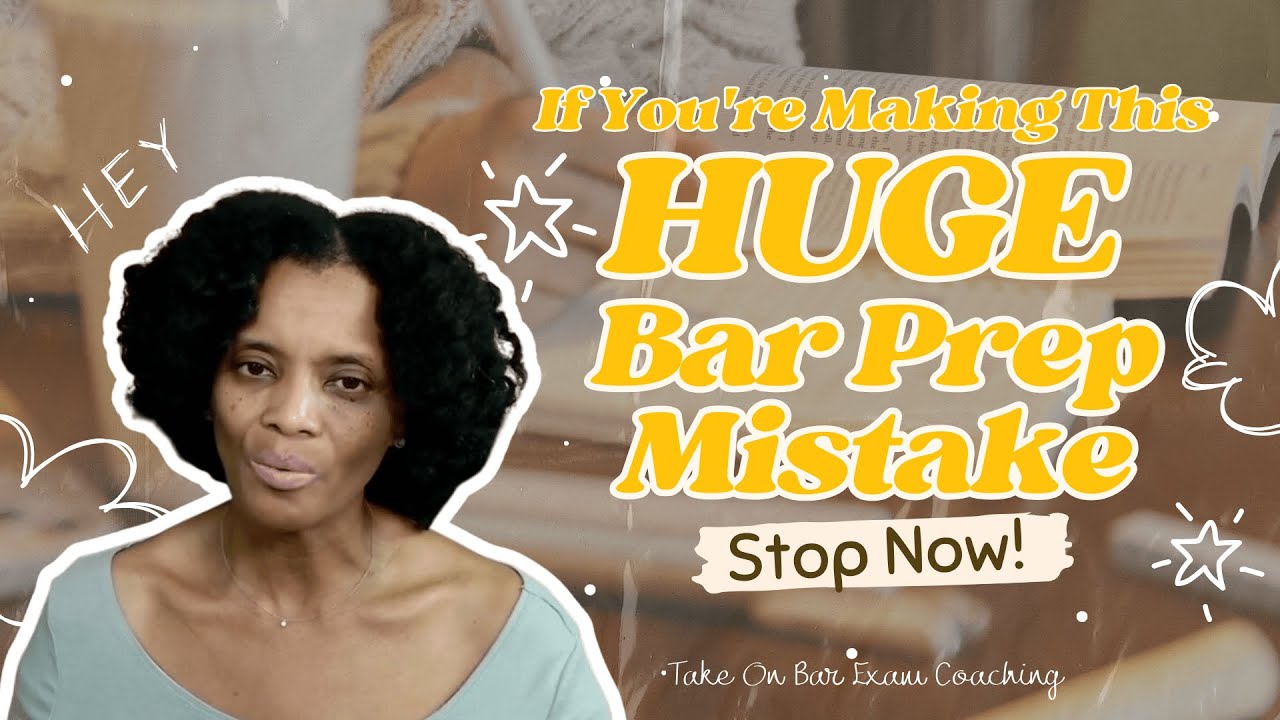 takeonbarexam's tweet card. If You're Making This HUGE Bar Prep Mistake - Stop Now!