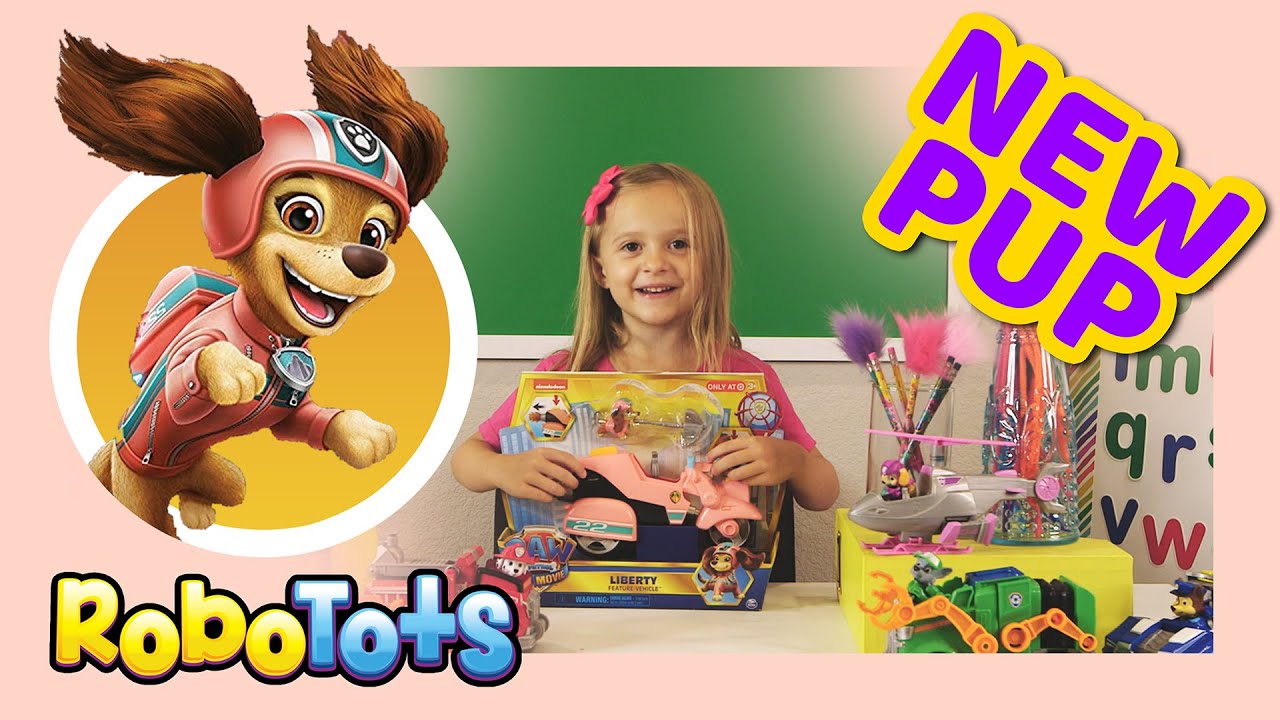 robotots's tweet card. 🐾 Who is the new character❓PAW Patrol - Movie Liberty Pup
