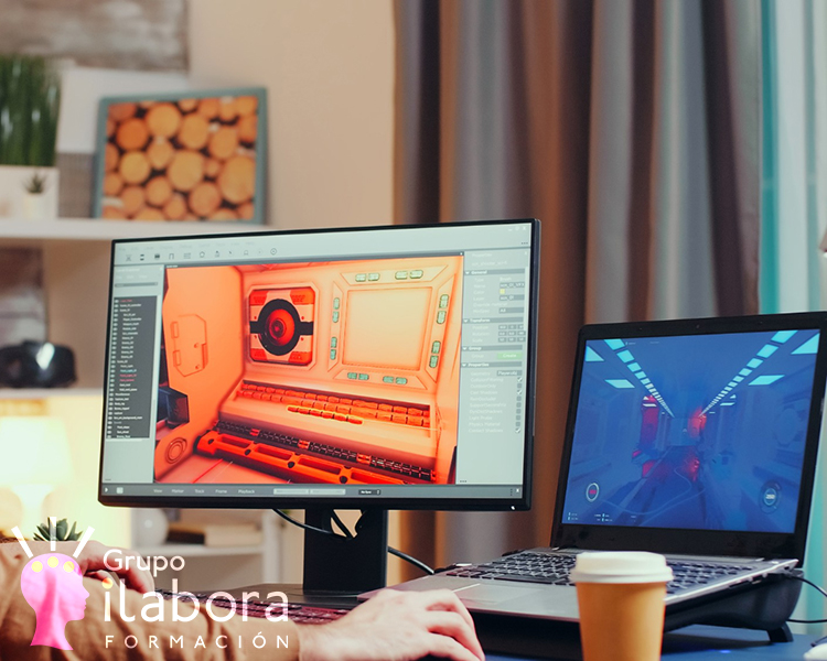 iLabora's tweet card. Descubre el curso online de diseño de videojuegos y aprende a crear tus propios juegos. Con un 59% de descuento, ¡inscríbete hoy y comienza tu aventura!