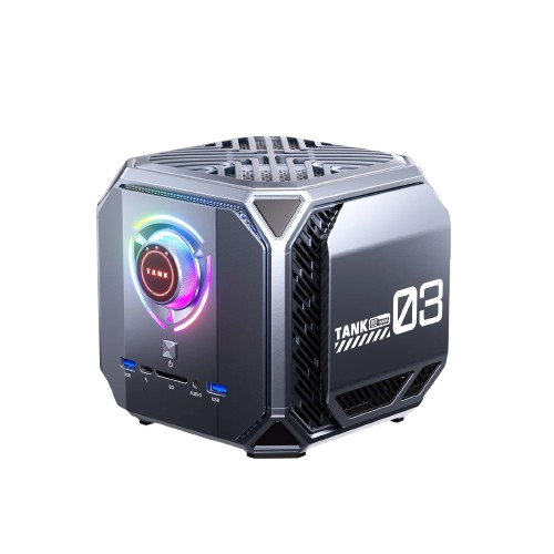 Acemagic_MiniPC's tweet card. ACEMAGIC M1A TANK 03 Mini PC brings you the ultimate gaming performance. Powered by an Intel Core i9-12900H, NVIDIA RTX 4060M, 32GB DDR5, and 1TB NVMe SSD.