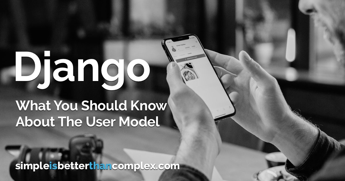 pythoneermx's tweet card. The goal of this article is to discuss the caveats of the default Django user model implementation and also to give you some advice on how to address them. It is important to know the limitations o...