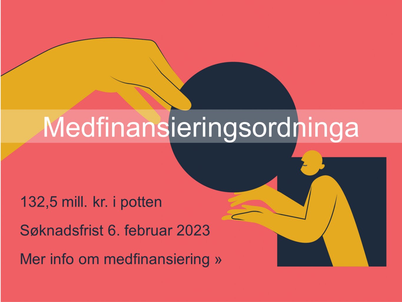 digdir_no's tweet card. Digdir skal i 2023 dele ut 132,5 millioner kroner til både små og mellomstore digitaliseringstiltak som er samfunnsøkonomisk lønnsomme. Søknadsfristen er 6. februar 2023.