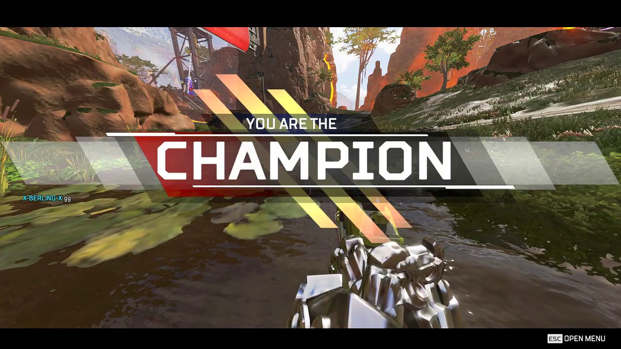 FPSG4M3R's tweet card. Survival round with Apex Legends