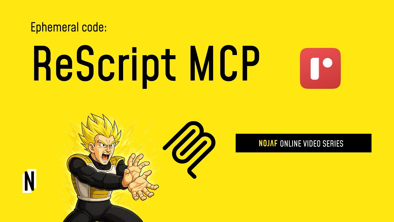verdonckflorian's tweet card. I Built an MCP for My ReScript Project and My LLM Went Super Saiyan
