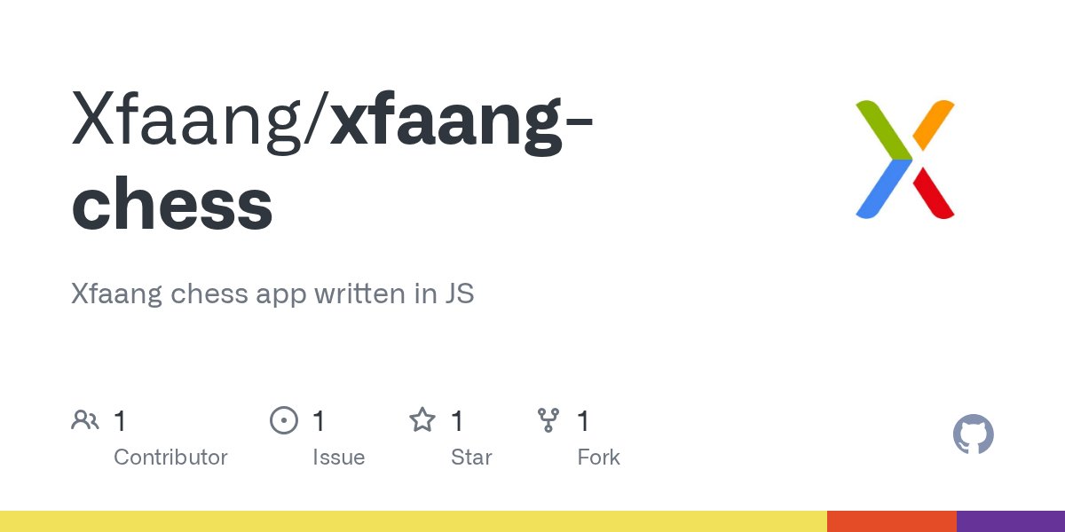 Piotr_Zientara's tweet card. Xfaang chess app written in JS. Contribute to Xfaang/xfaang-chess development by creating an account on GitHub.