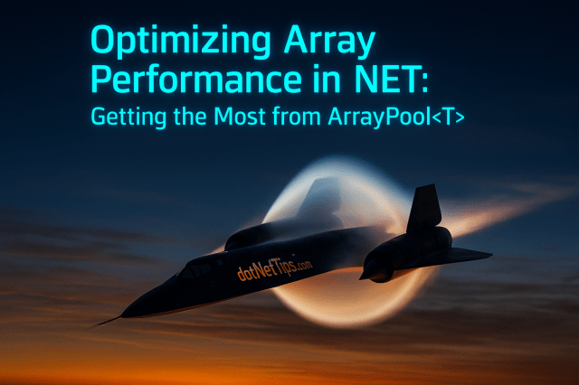 realDotNetDave's tweet card. ArrayPool optimizes memory usage by providing a thread-safe pool of reusable arrays, significantly reducing allocations and garbage collection pressure, especially in high-performance scenarios. It…