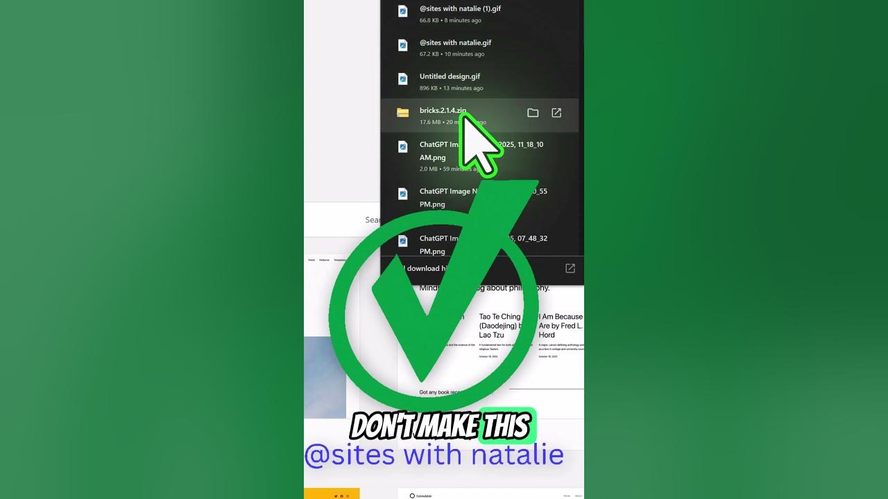 Natalie5pin's tweet card. The #1 Mistake People Make When Installing Bricks